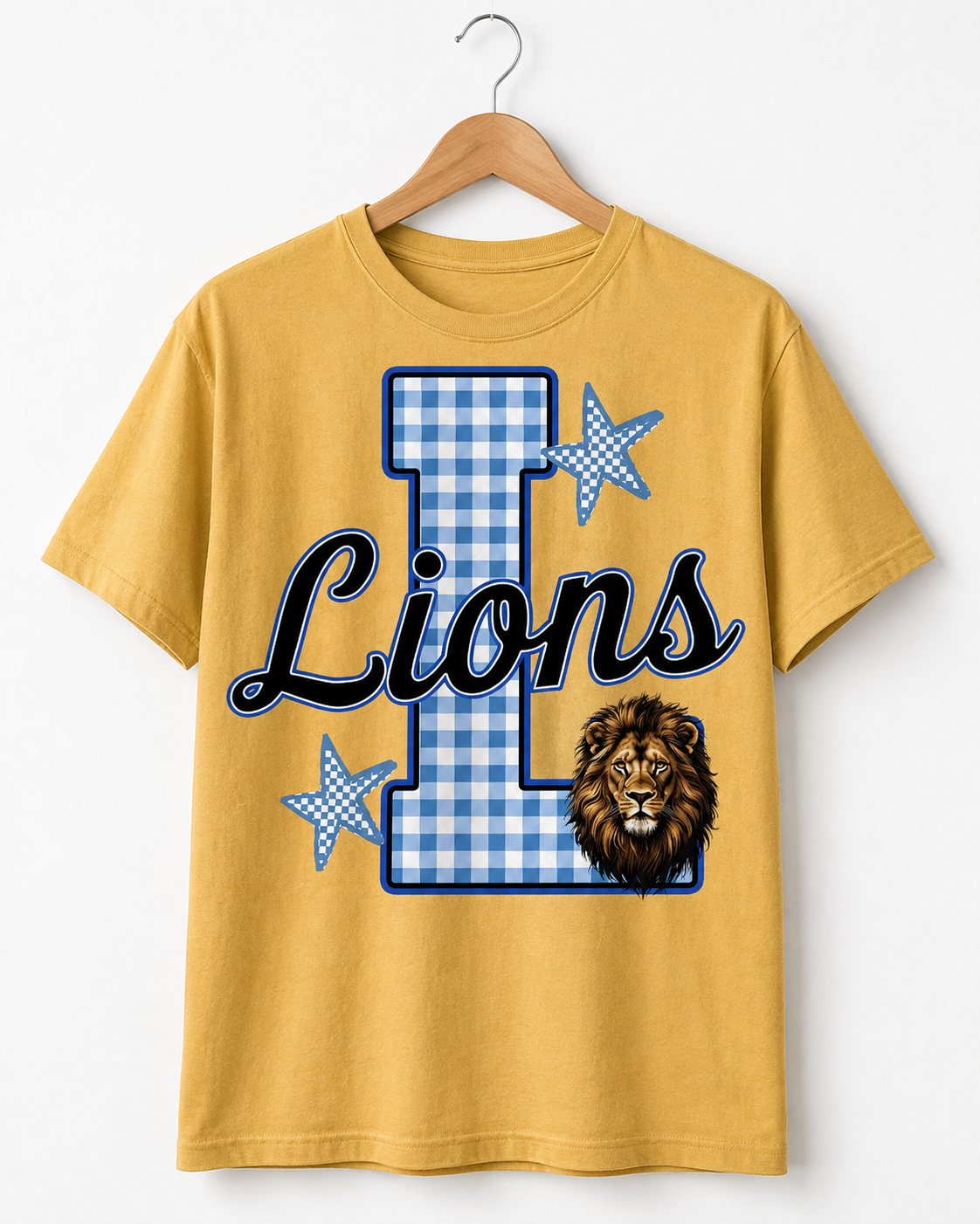 Plaid Lion L