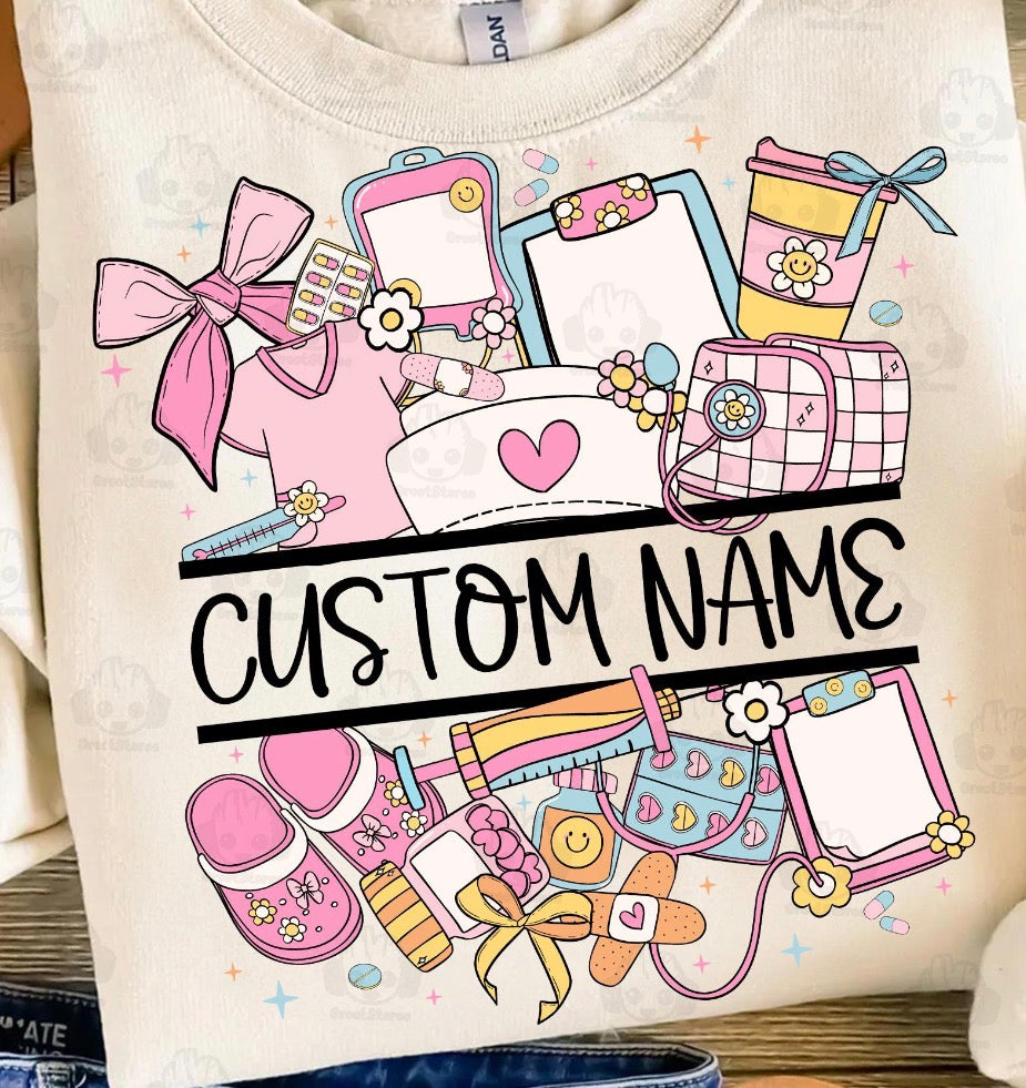 Custom Name Sweater