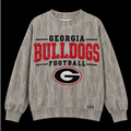 Cotton Mill Washed Out Mock Neck Sweatshirt (Georgia)