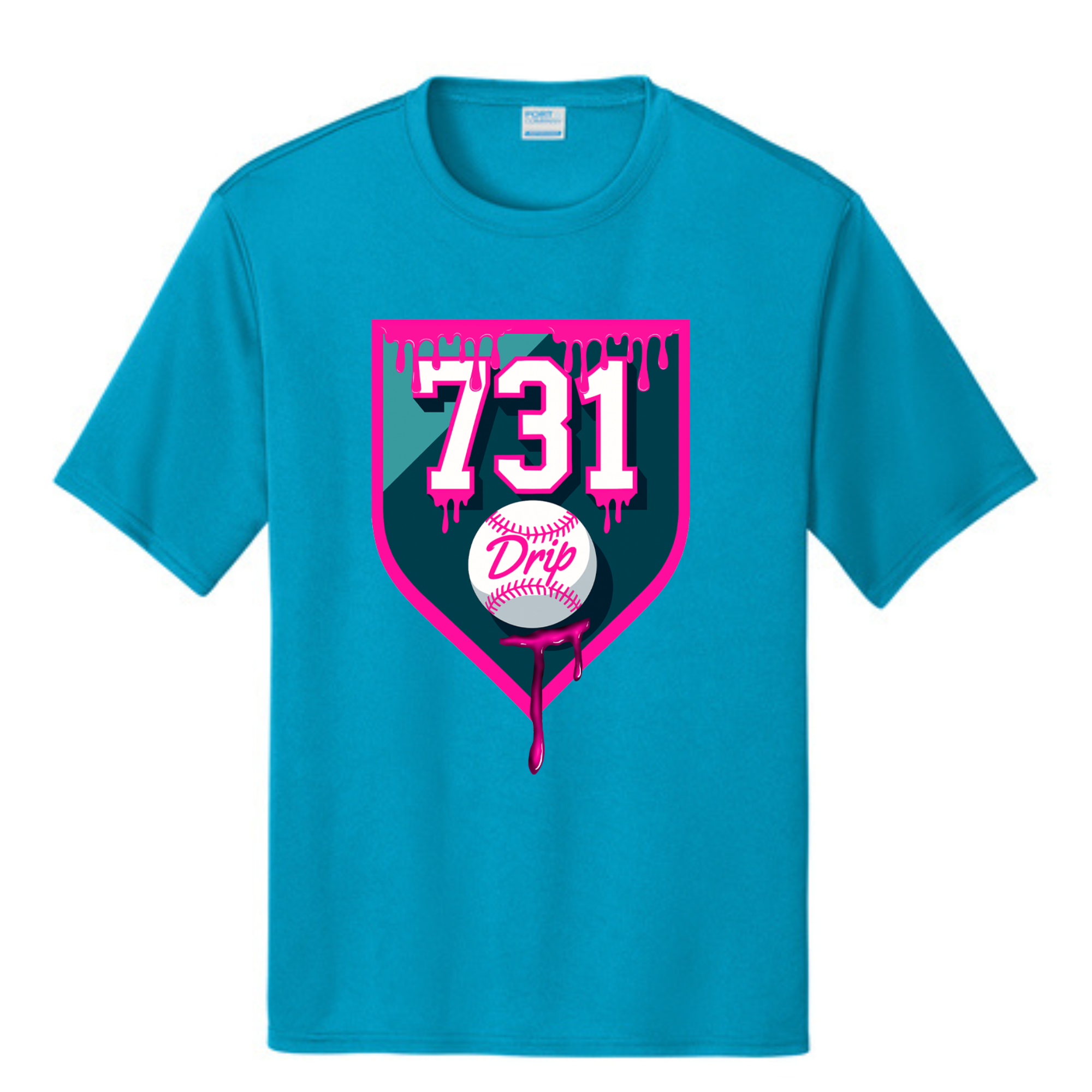 Performance Tee Drip Logo