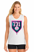 731 Drip Vneck Tank Moisture Wicking