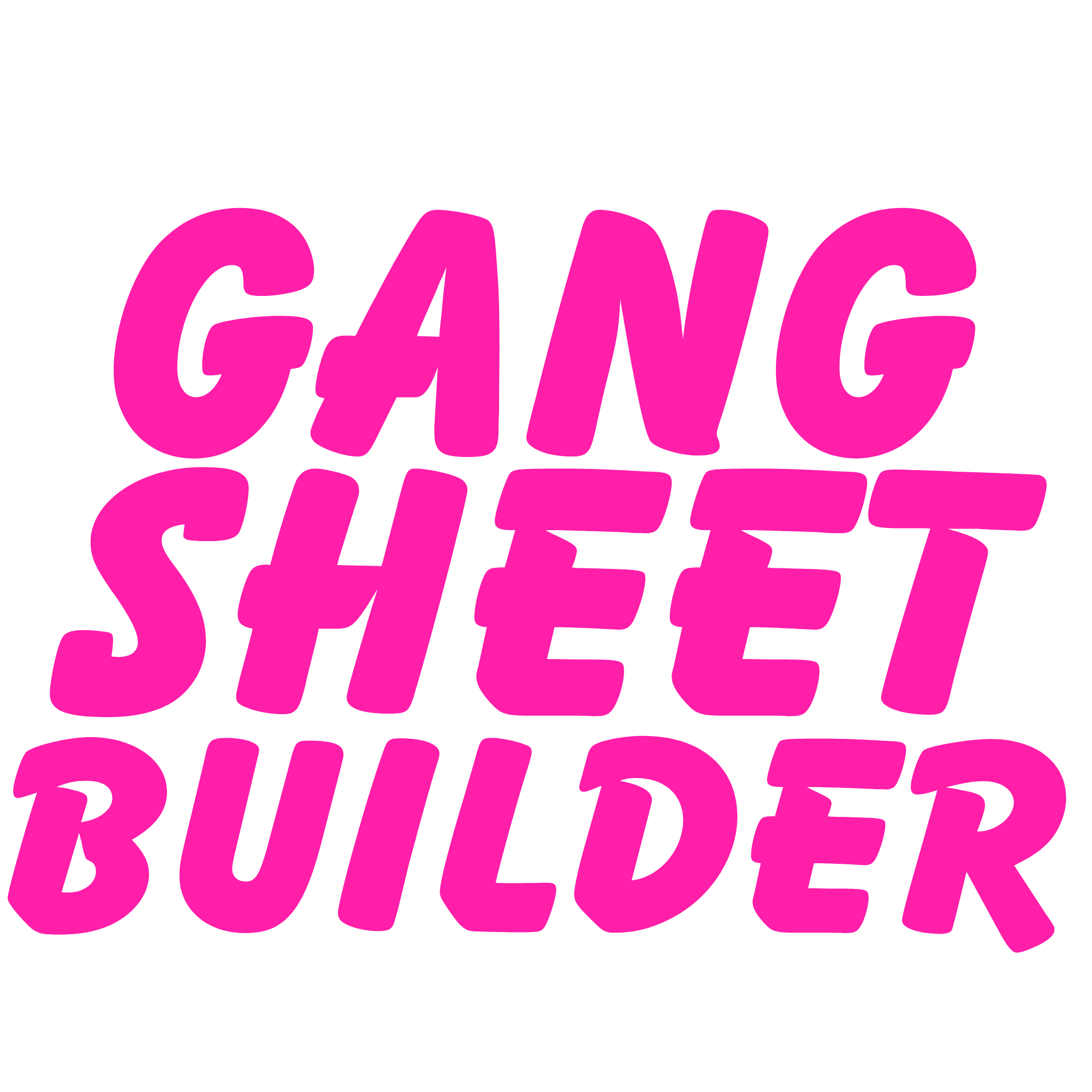 Gang Sheet Builder