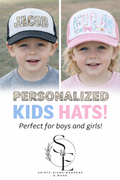 Kids Personalized Trucker Cap Camo